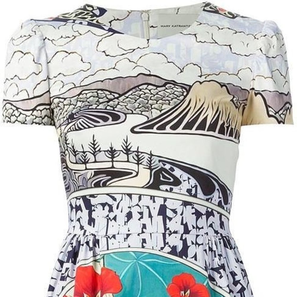 Mary Katrantzou JQ Blo Dress